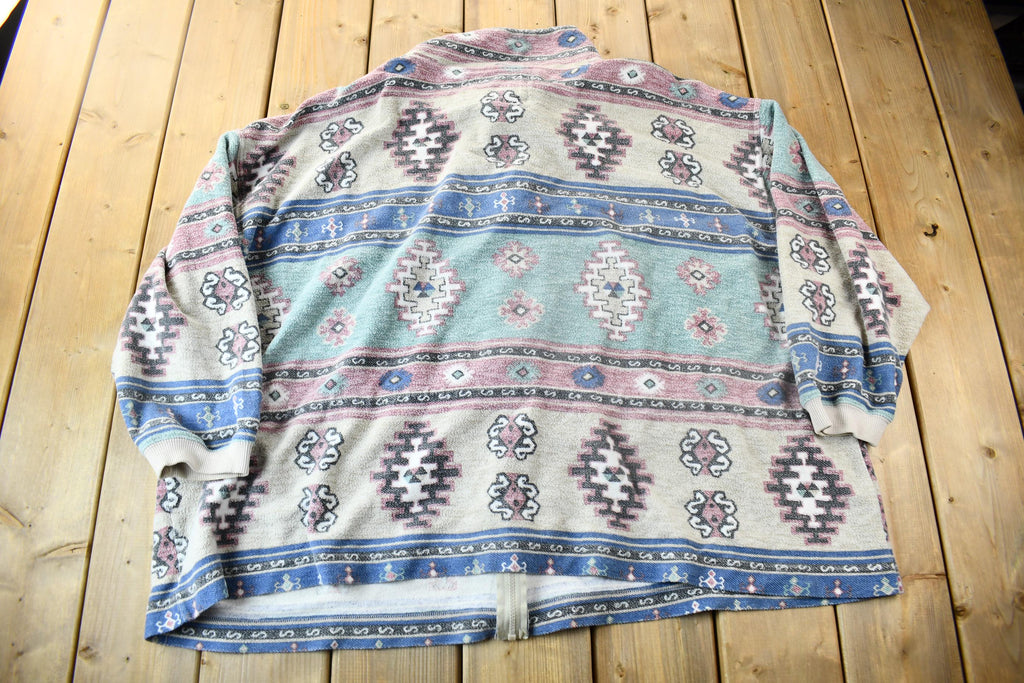 Vintage 1990s Venezia Aztec Full Zip