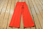 Vintage 1970s Jack Winter Pleated Bell Bottom Flare Pants Women's 26 x 32 /