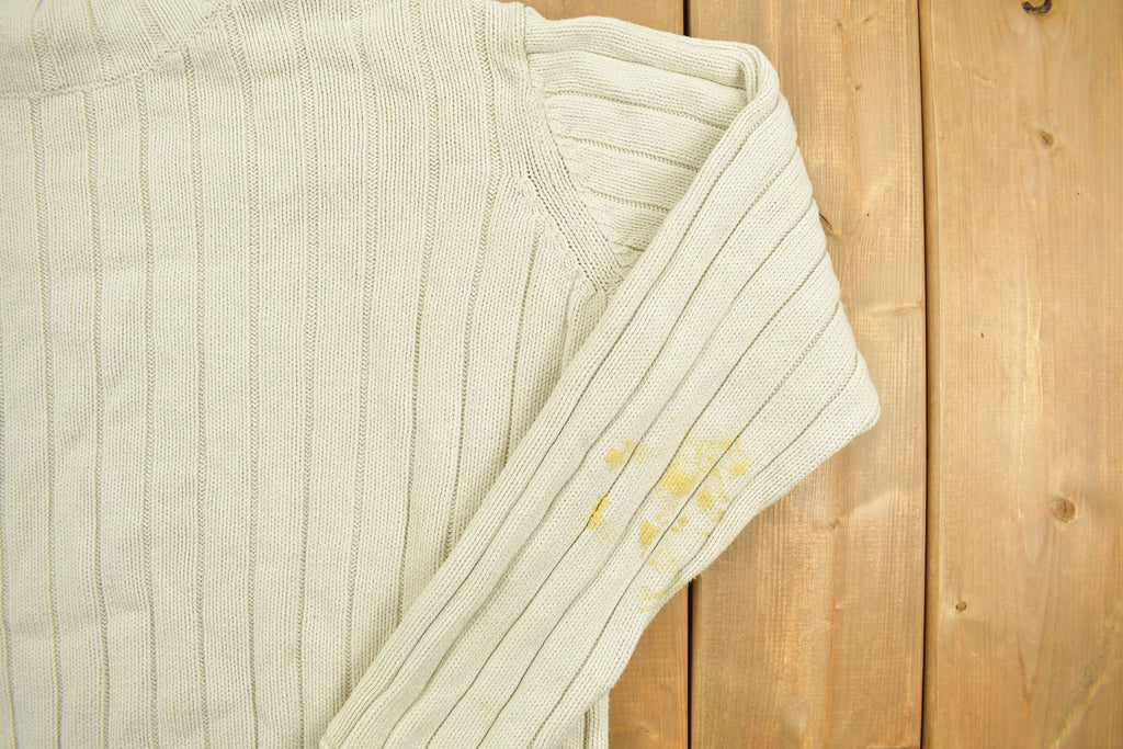 Vintage 1990s Polo Jeans Knit Mockneck Sweater