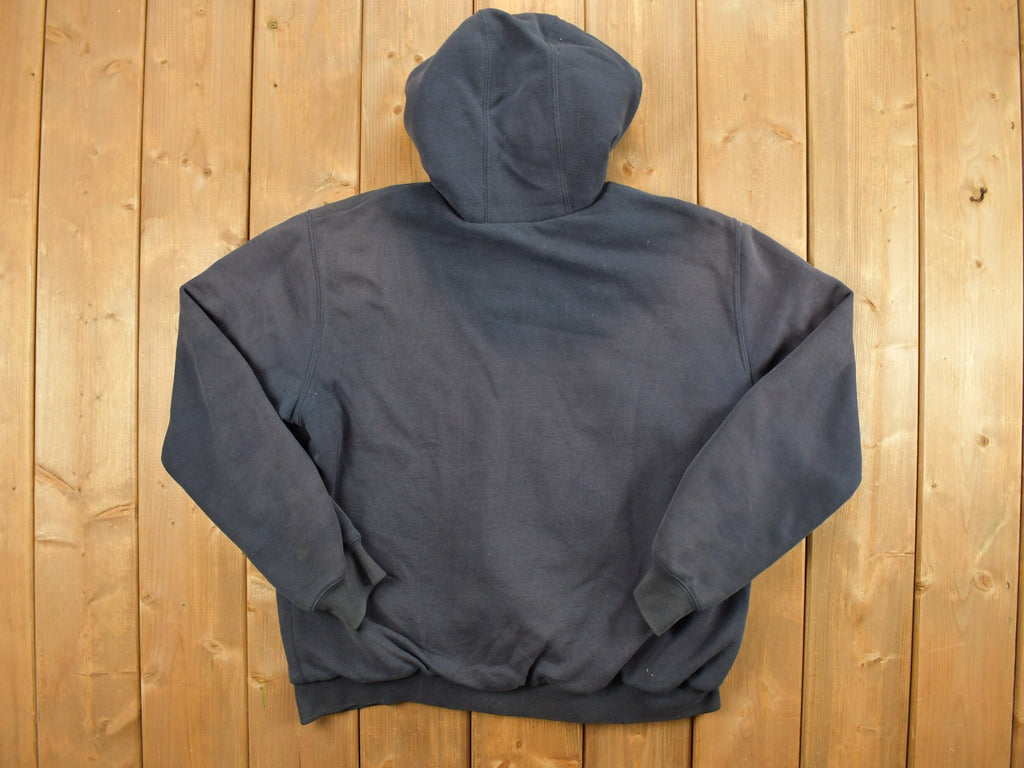 Vintage Y2K Distressed Carhartt Full Zip Hoodie Sweatshirt