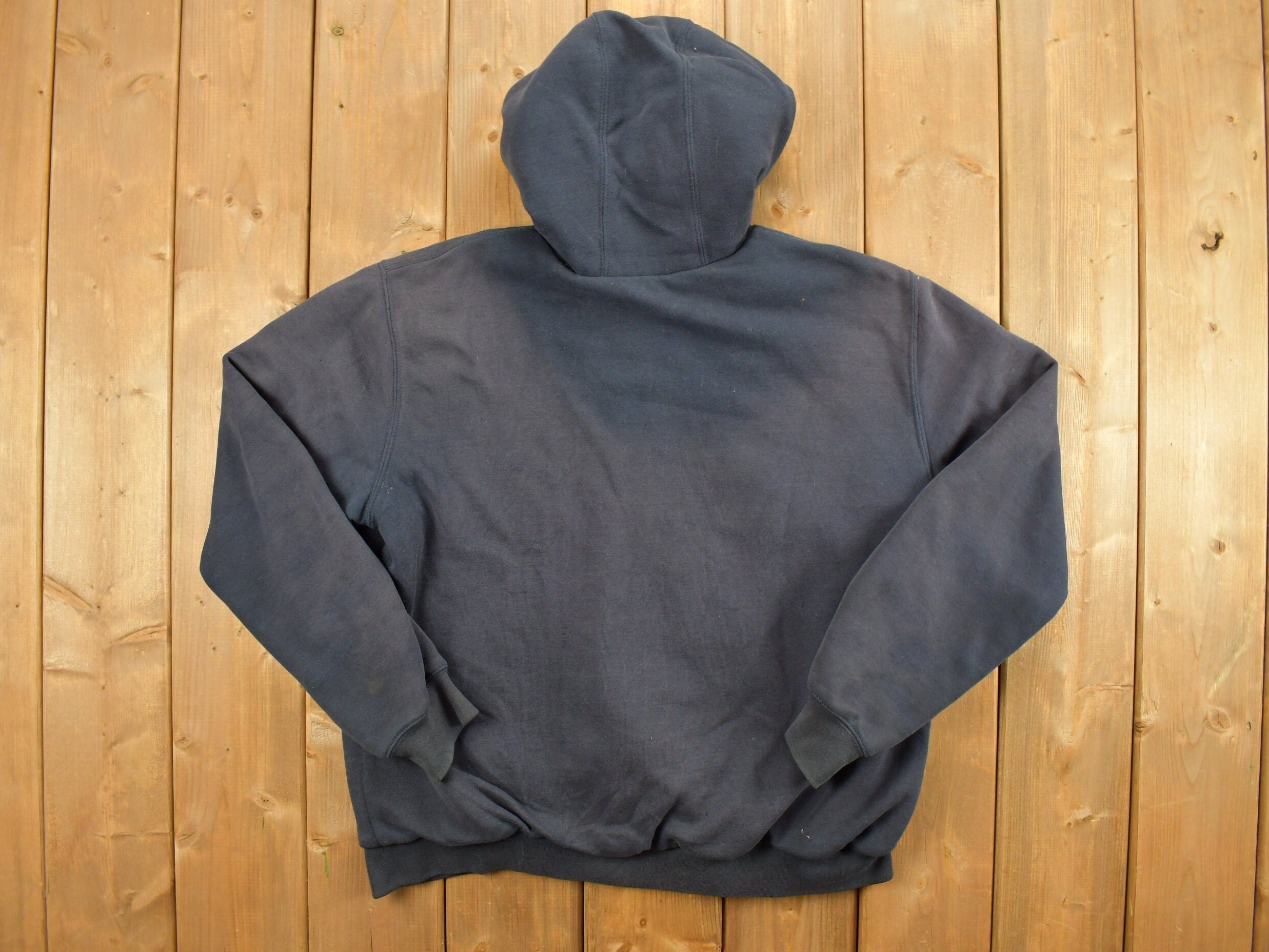 Vintage Y2K Distressed Carhartt Full Zip Hoodie Sweatshirt