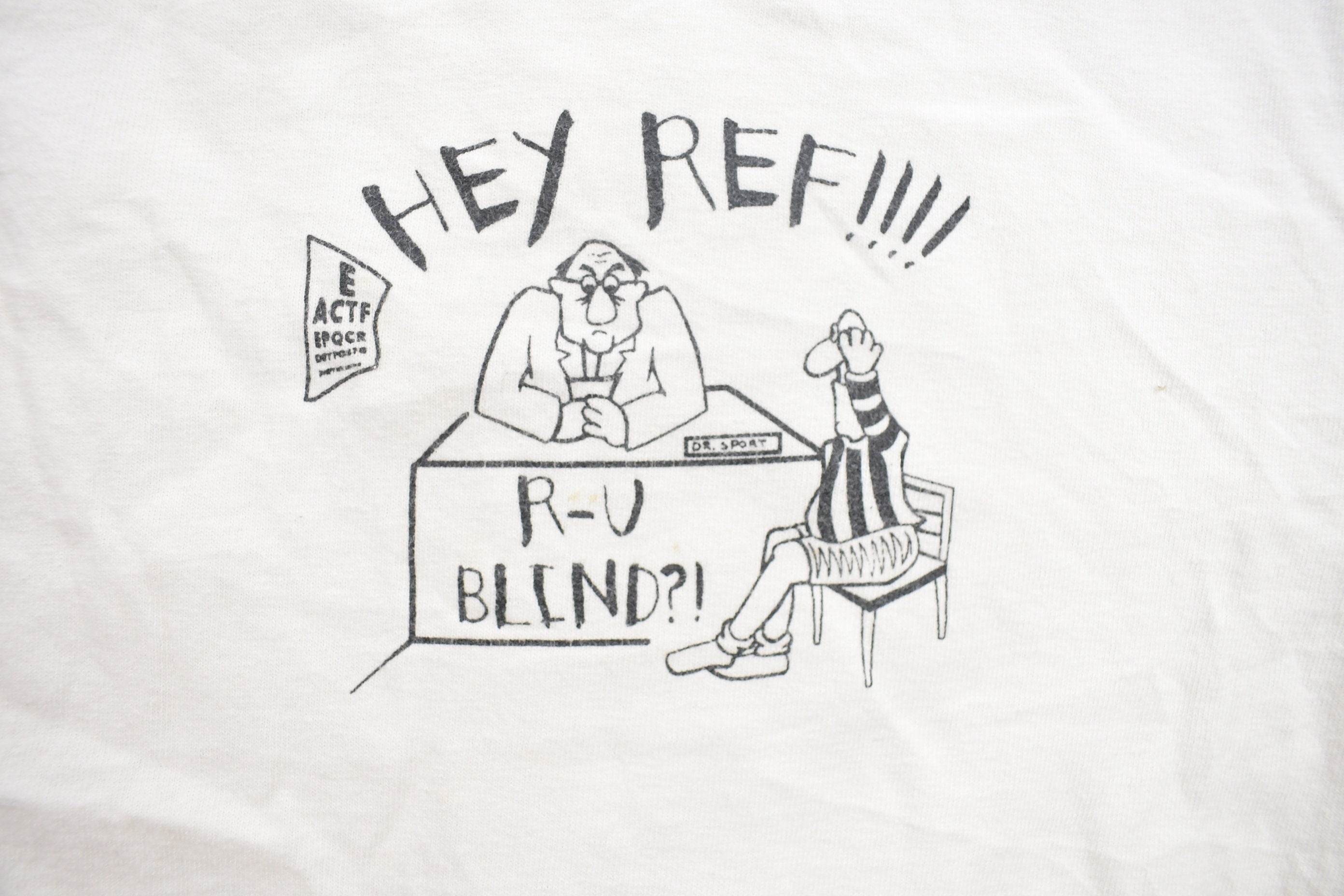 Vintage 1994 "Hey Ref! Are You Blind?" Graphic T Shirt