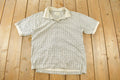 Vintage 1990s Eddie Bauer Plaid Polo Shirt Men's Medium