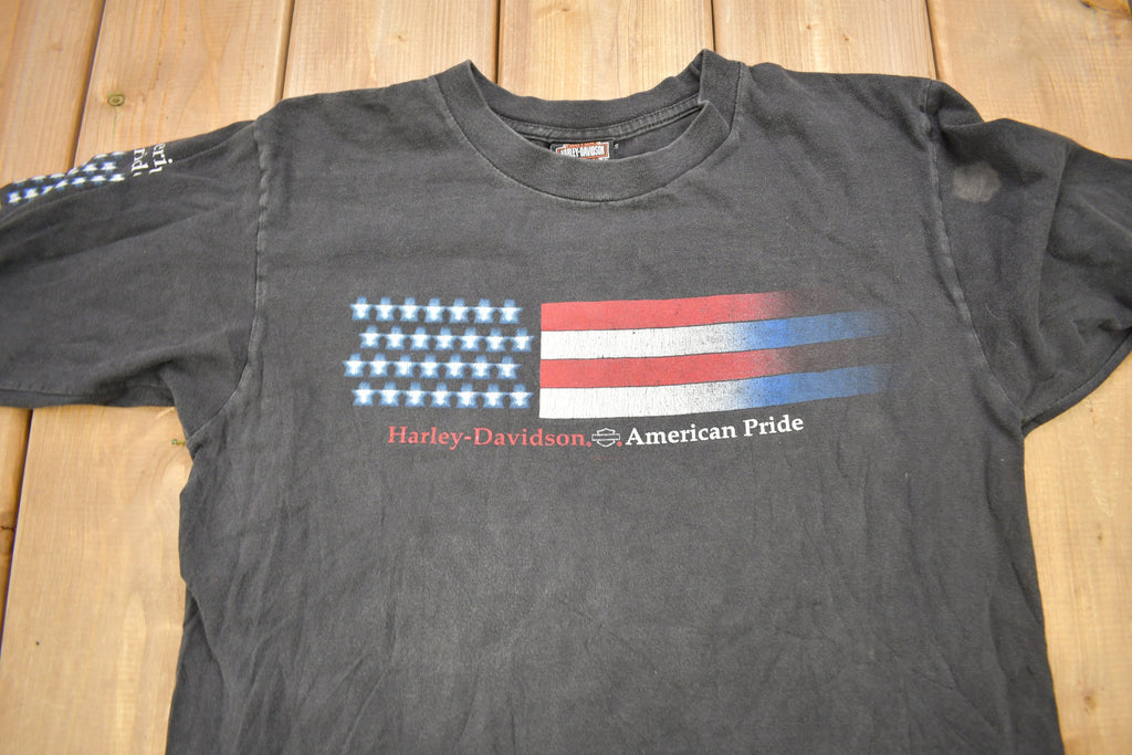 Vintage 2000 Harley Davidson Motorcycles Hale's Ohio Long Sleeve T-Shirt