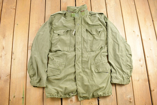 Vintage 1960s Military US Army Field Jacket / Button Up Jacket / US Army Green / Vintage Army / Streetwear Fashion / Army Jacket