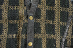 Vintage 1980s Trutus Biancaria Insulated Knit Cardigan Sweater Jacket Men's Small