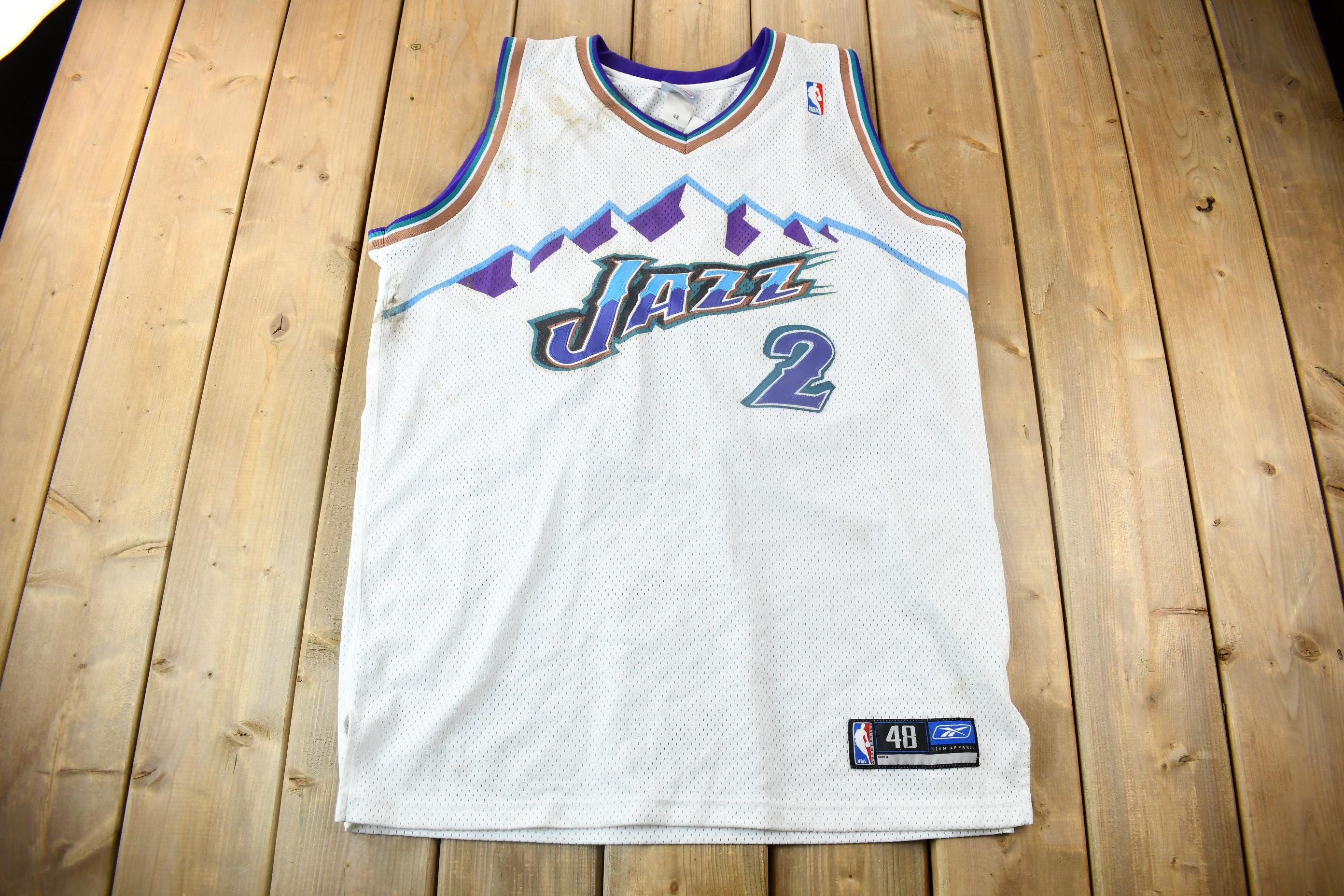 Vintage 2000 Utah Jazz Deshawn Stevenson NBA Reebok Jersey