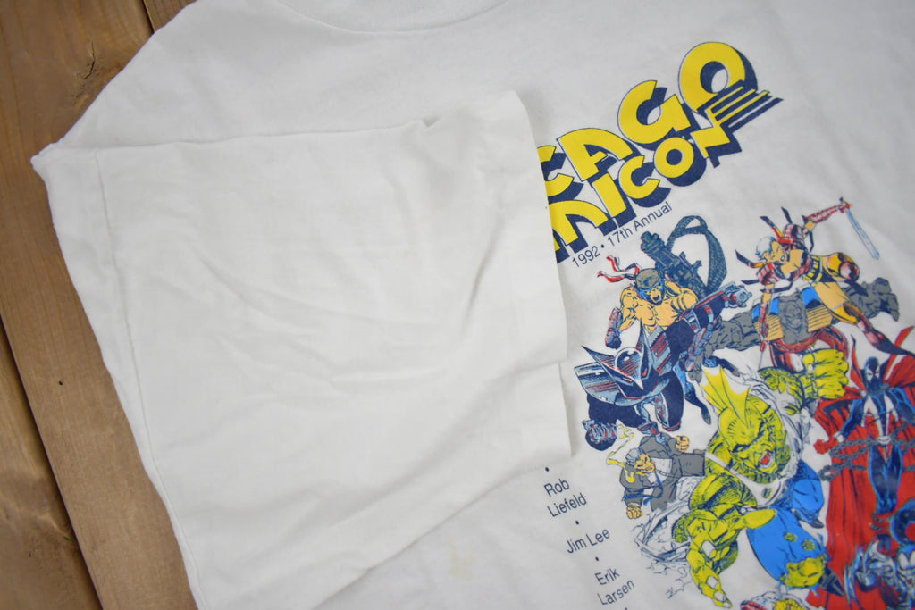 Vintage 1992 Chicago Comicon Promo T-shirt