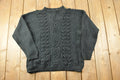 Vintage 1990s Lauren Brooke Cable Knit Crewneck Sweater