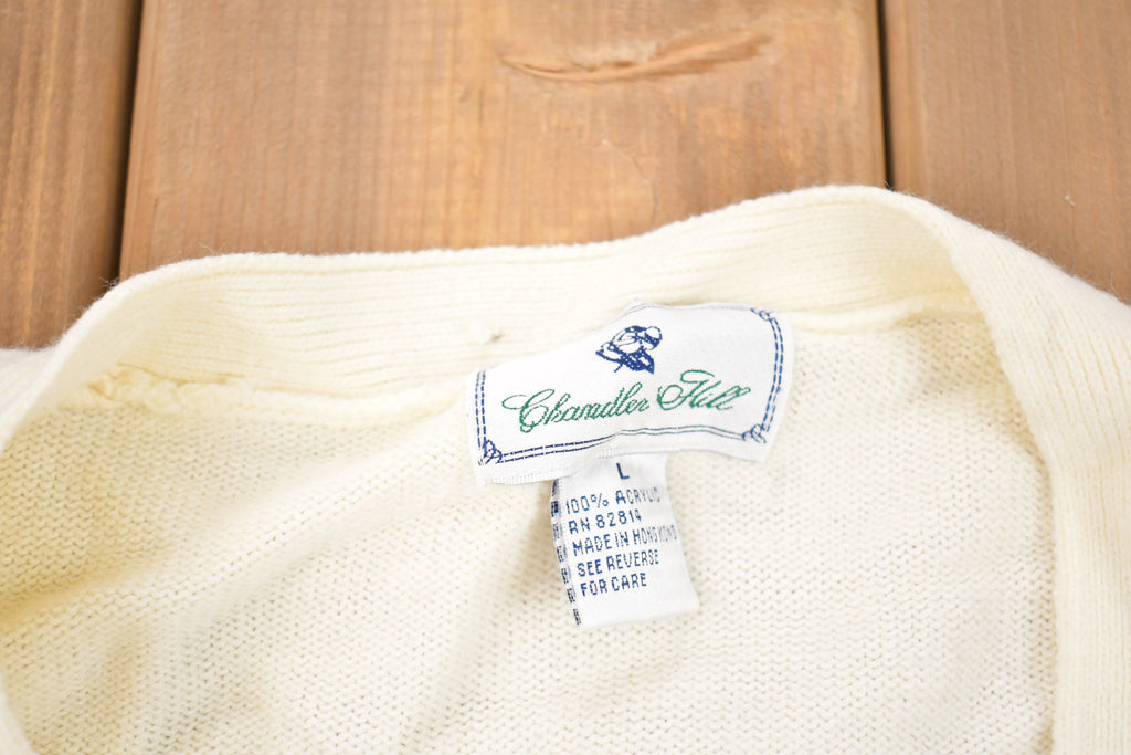 Vintage 1990s Chandler Hill Knitted Cardigan