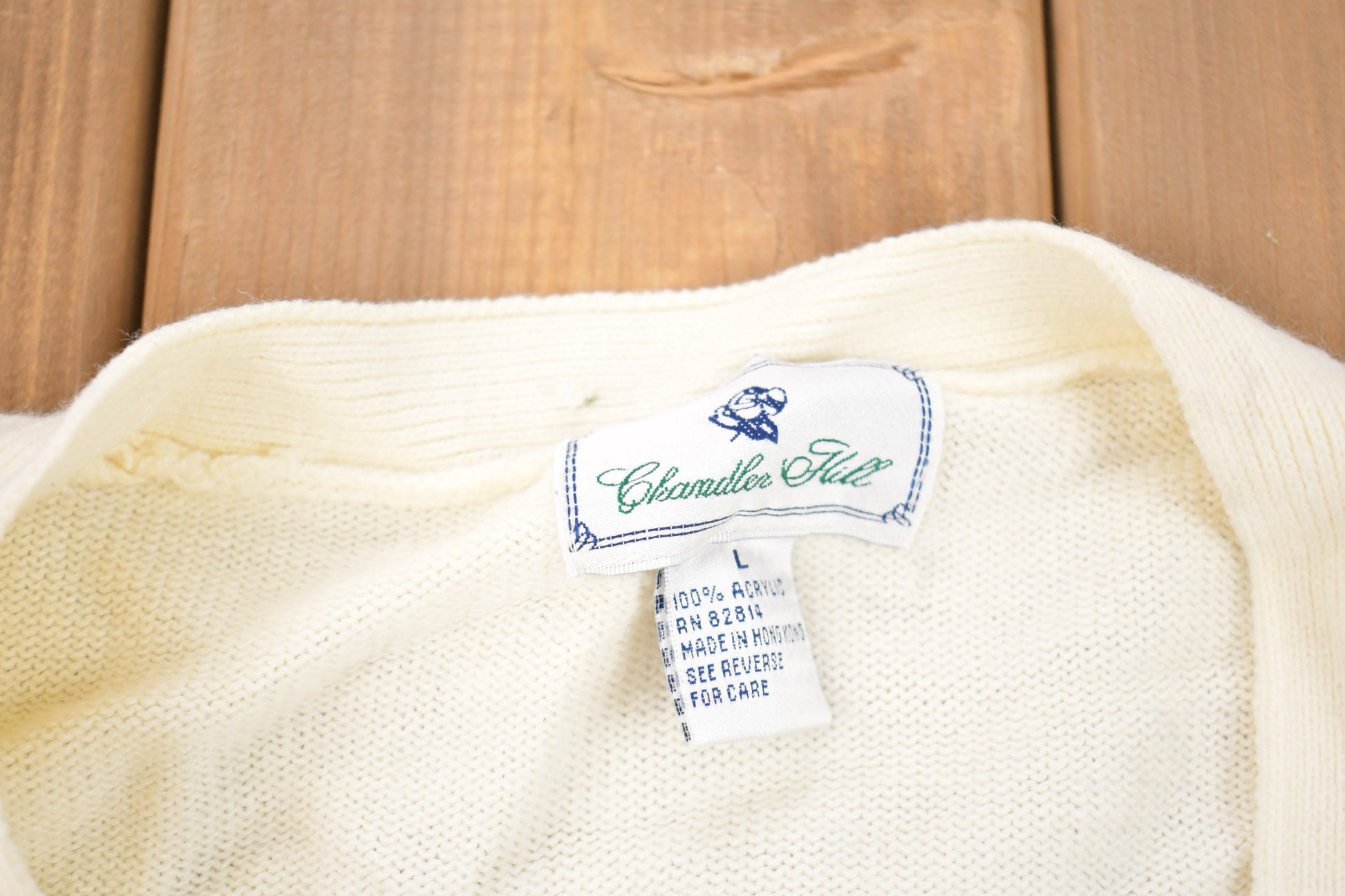 Vintage 1990s Chandler Hill Knitted Cardigan