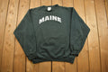 Vintage 1990s Maine Collegiate Crewneck