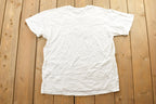 Vintage 1990s Coffee Planet Byrkit Morning Souvenir T-Shirt