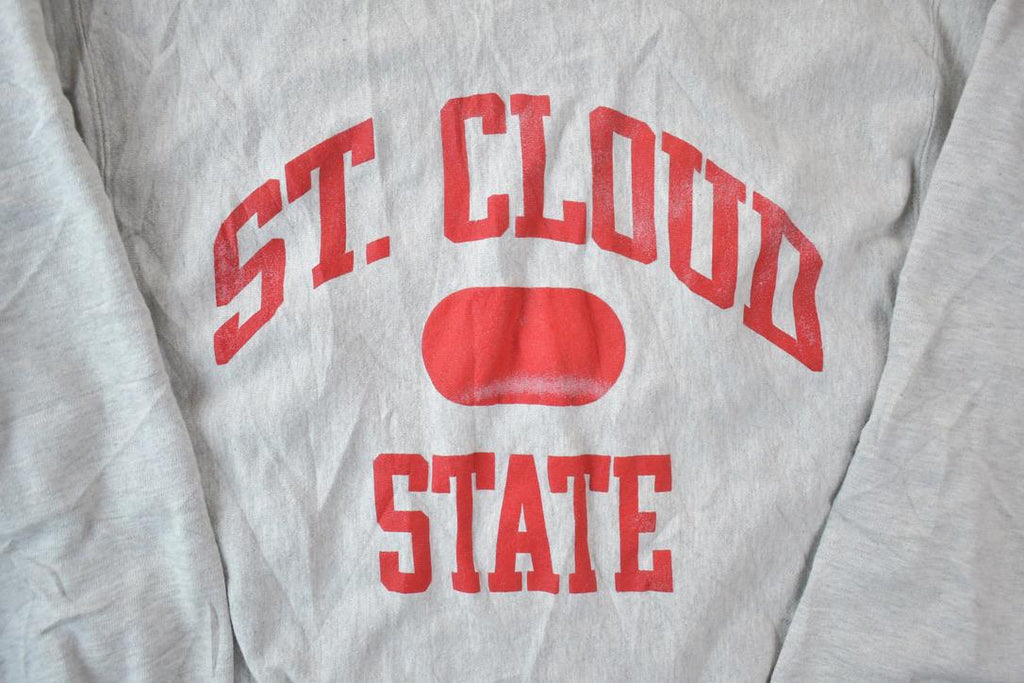 Vintage 1990s St Cloud State Champion Reverse Weave Crewneck Sweatshirt