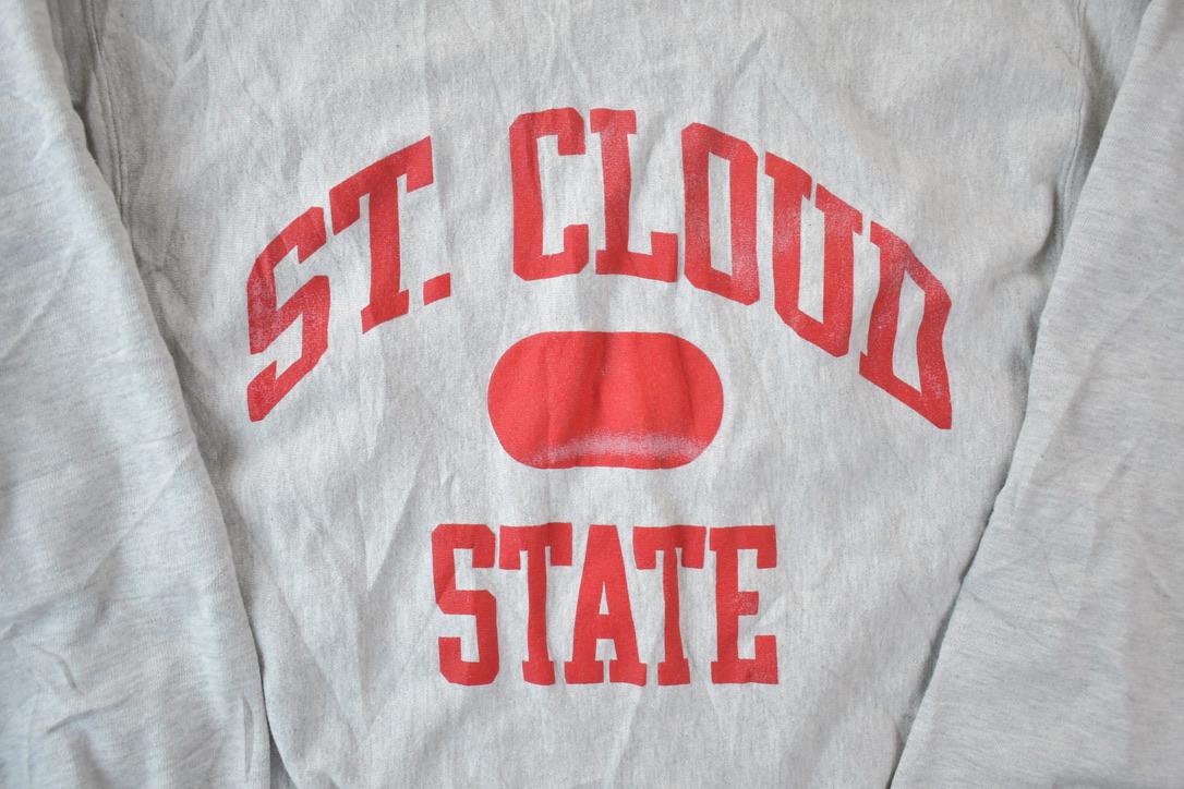 Vintage 1990s St Cloud State Champion Reverse Weave Crewneck Sweatshirt