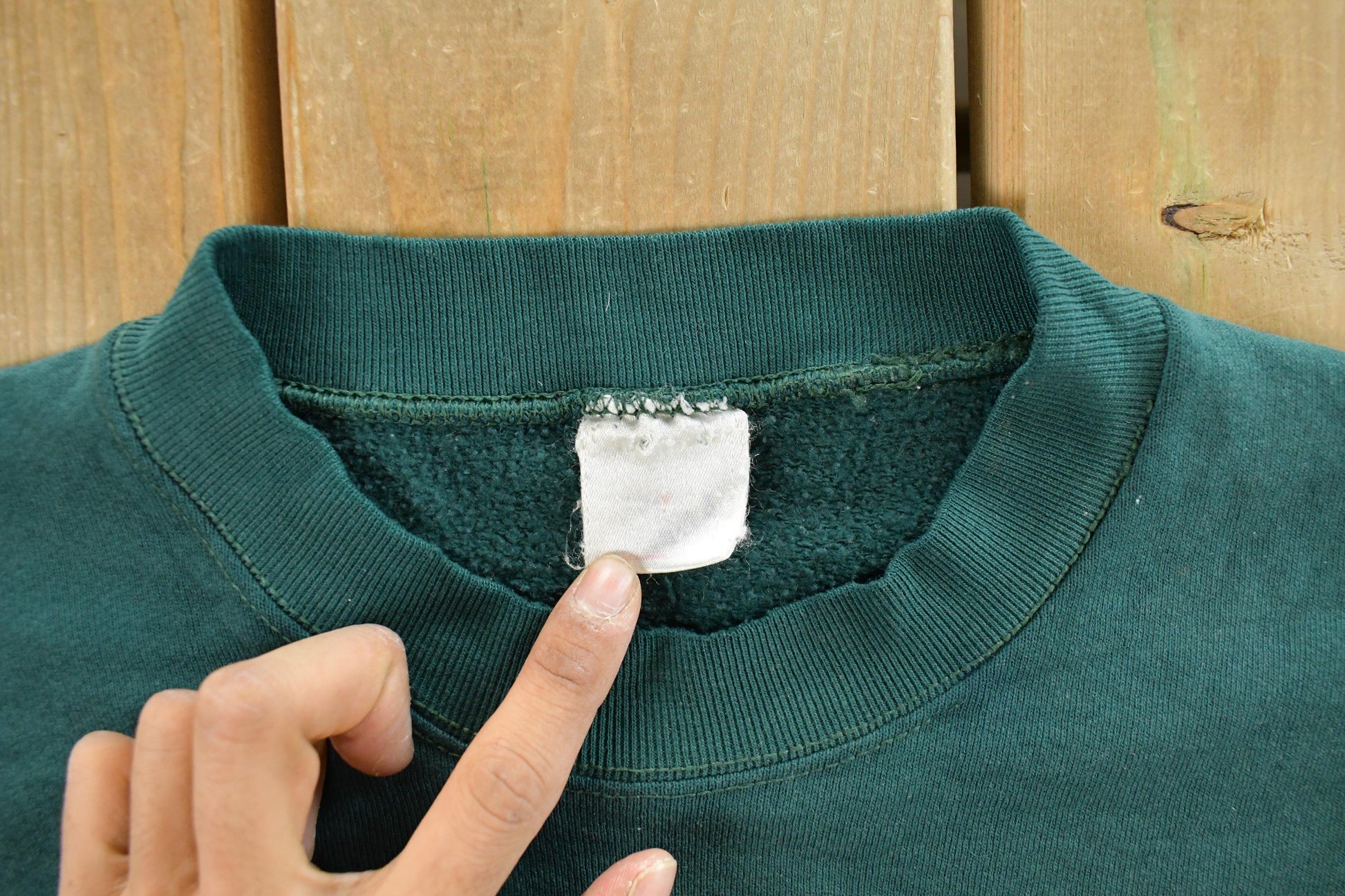 Vintage 1990s Blank Crewneck Sweatshirt Men's XL