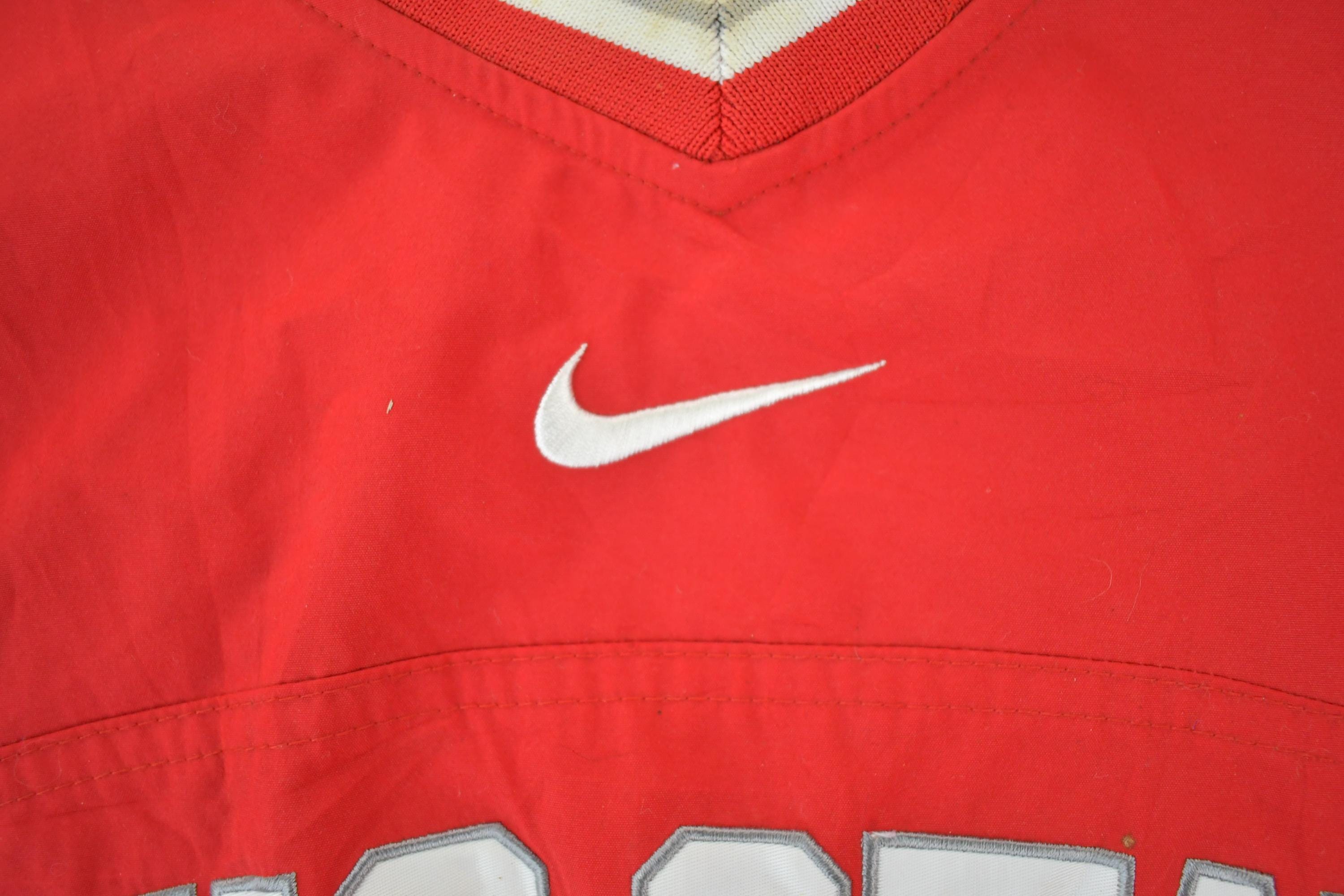 Vintage Y2K Nike Ohio State University Mini Swoosh Collegiate Crewneck