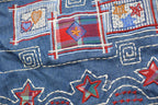 Vintage 1990s KORET City Blues Embroidered Button Up Vest / 1990s Button Up Vest / Vintage Vest / Embroidered Vest /