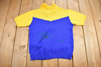 Vintage 1960s SBS Collegiate Knit Sweater True Vintage  Cheerleader Sweater  Made In USA  Embroidered