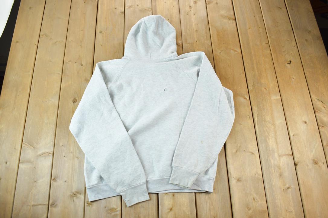 Vintage 1990s Les Grizzlis De Charbonnel Souvenir Hoodie Sweatshirt Made In USA