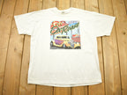 Vintage 1990s GCF Ox Roast Vintage Hot Rod T-Shirt