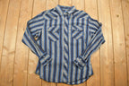 Vintage 1990s Wrangler Western Wear Snap Button Up Shirt