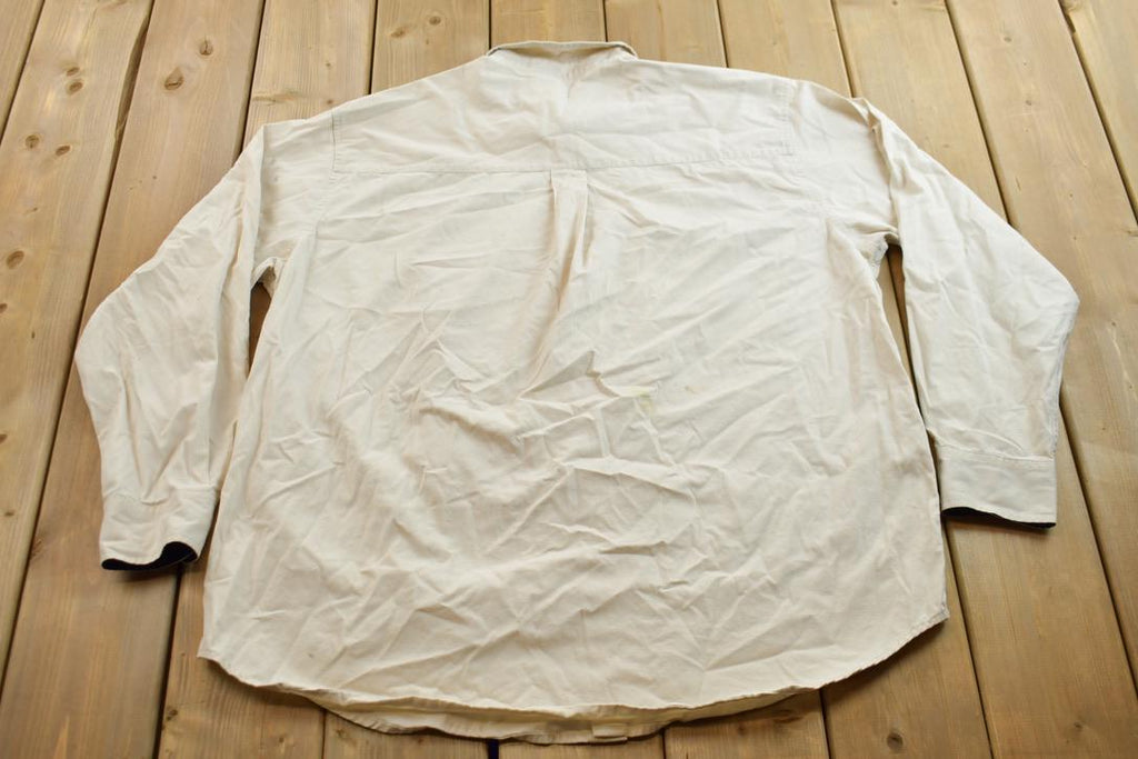 Vintage 1990s Indian Motorcycle Company Pittsburgh Button Up Shirt