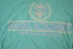 Vintage 1990s Jansport Naval Academy Souvenir T-Shirt Mens L
