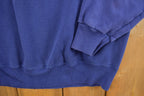 Vintage 1990s Champion Blank Blue Crewneck Sweatshirt