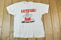 Vintage 1980s Screen Stars Best Lutefisk Just Say No Single Stitch T-Shirt