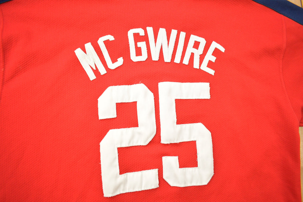 Vintage 1990s Mark McGwire St Louis Cardinals MLB Starter Jersey
