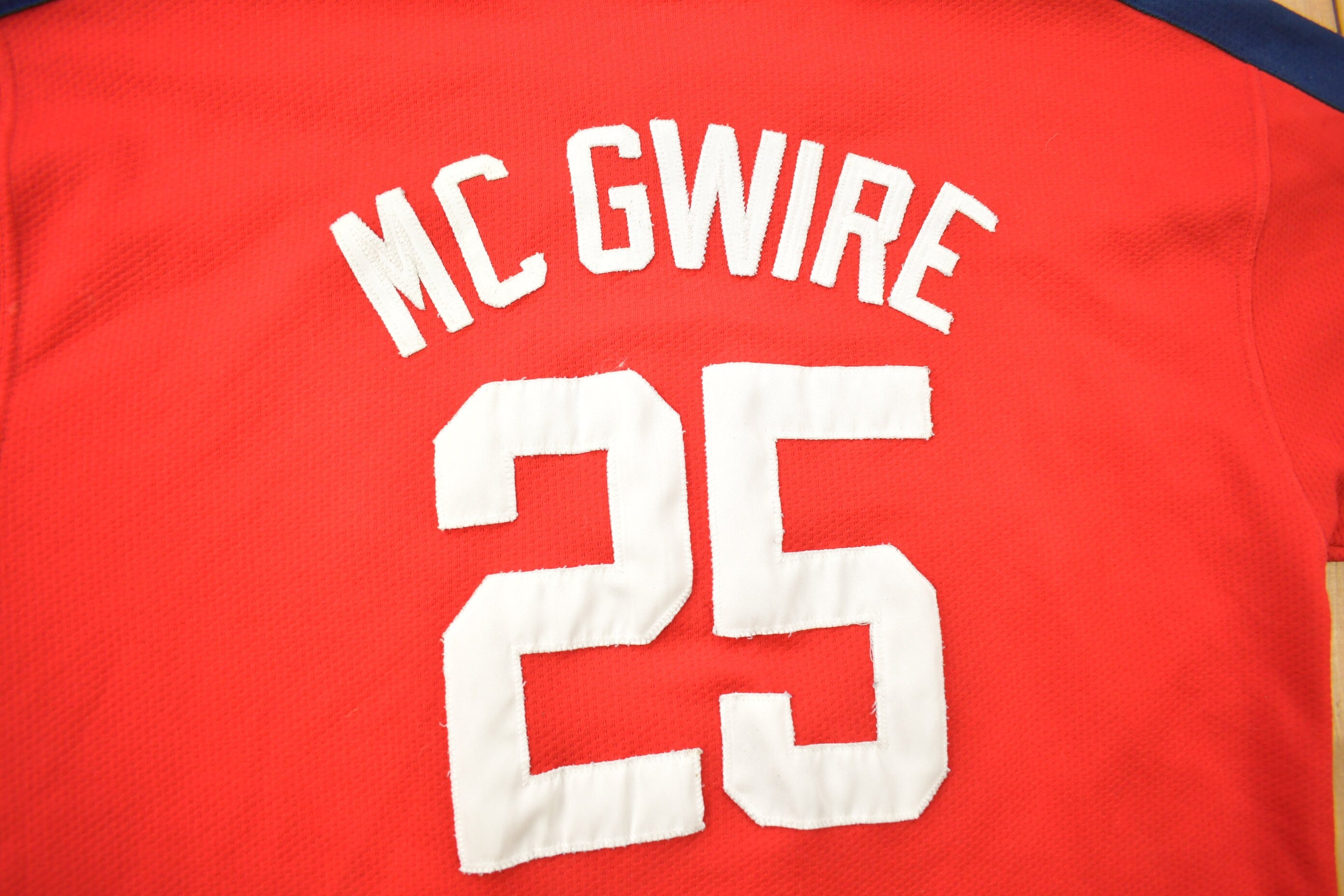 Vintage 1990s Mark McGwire St Louis Cardinals MLB Starter Jersey