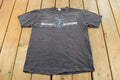 Vintage 1990s Davis Marathon Running Graphic Souvenir T-Shirt Men's L