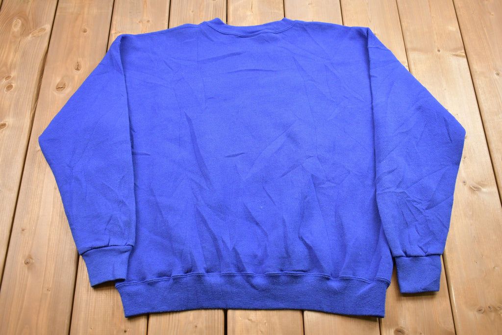 Vintage 1990s Blue Crewneck Sweatshirt