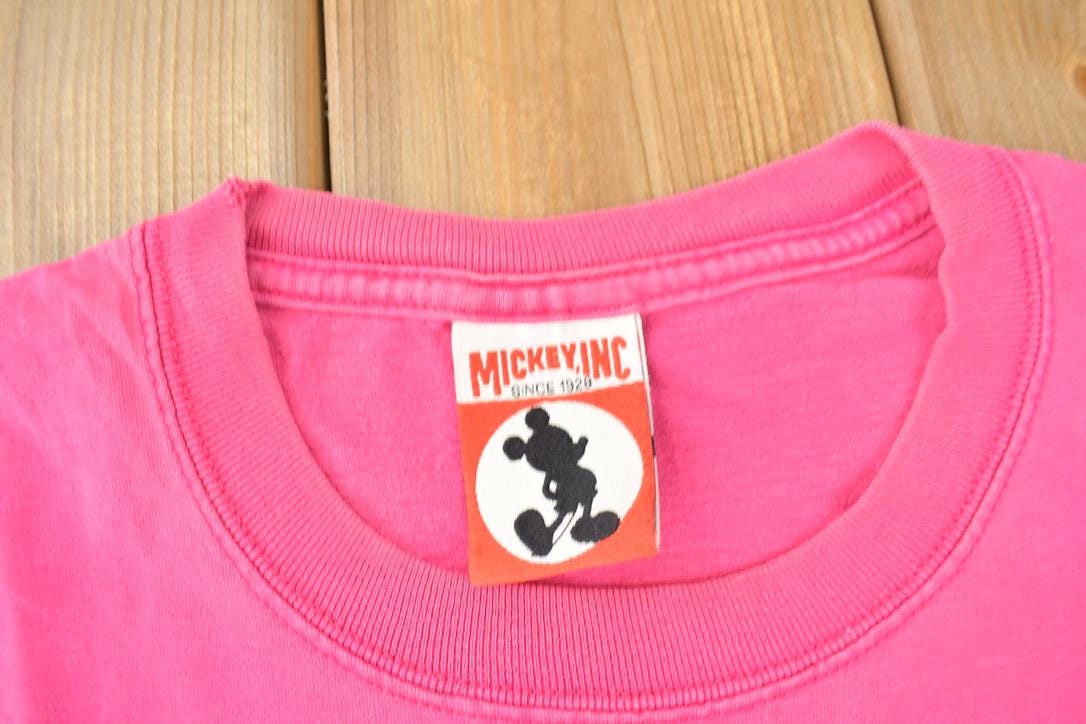 Vintage 1990s Mickey INC Disney Villains Bad Girls Graphic T-Shirt Size XXL