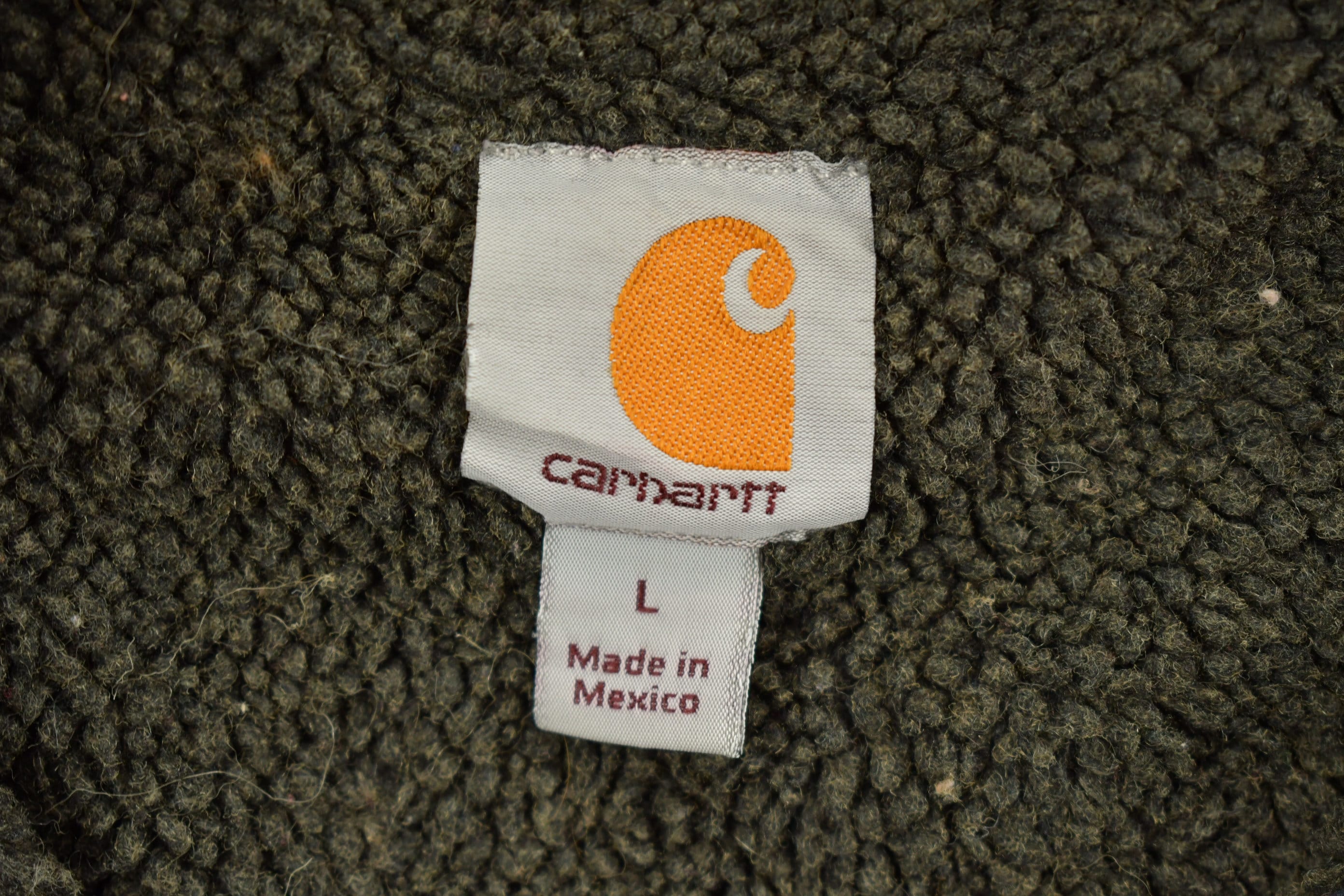 Vintage Y2K Distressed Carhartt Full Zip Hoodie Sweatshirt
