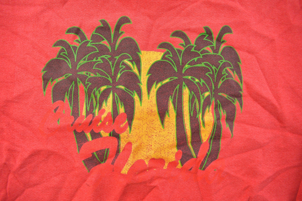 Vintage 1990s Tropical Paradise Crewneck Sweatshirt