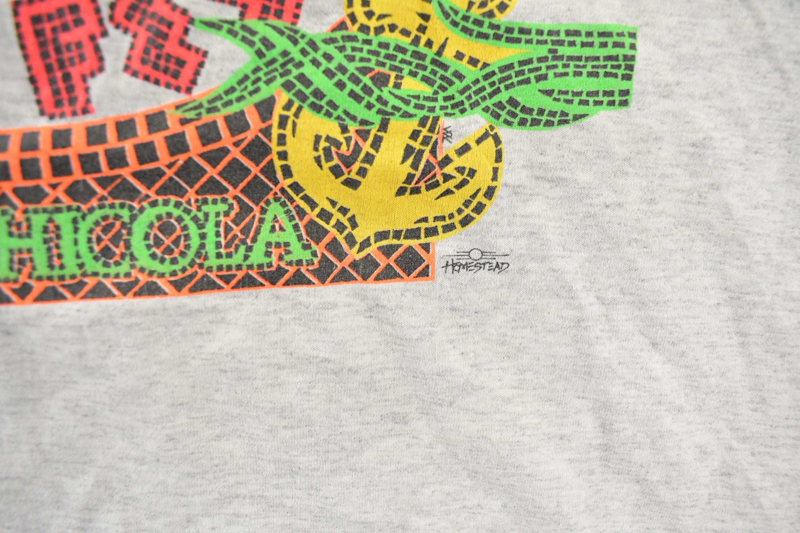 Vintage 1990s Florida Seafood Festival Souvenir T Shirt Men's XL