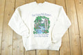 Vintage 1990s Treat Nature With Respect Outdoorsman Crewneck Sweatshirt Mens L  Made In USA  90s Souvenir Crewneck