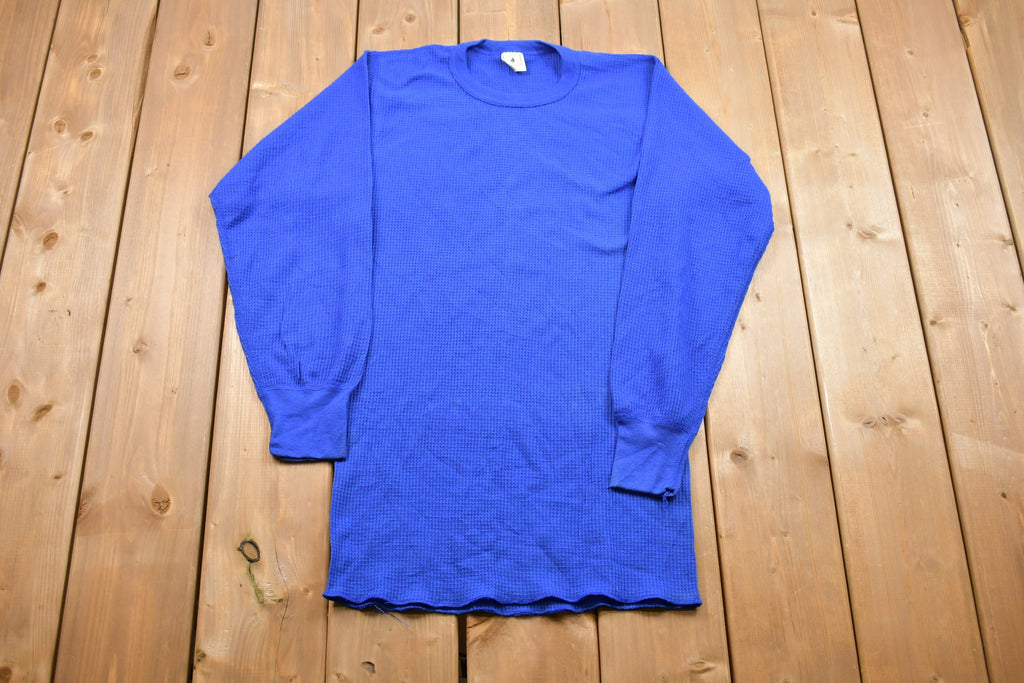 Vintage 1990s Northwest Territory Thermal Long Sleeve Shirt