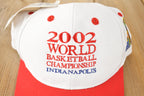 Vintage 2002 Deadstock Indianapolis World Basketball Championship Snap Back Hat