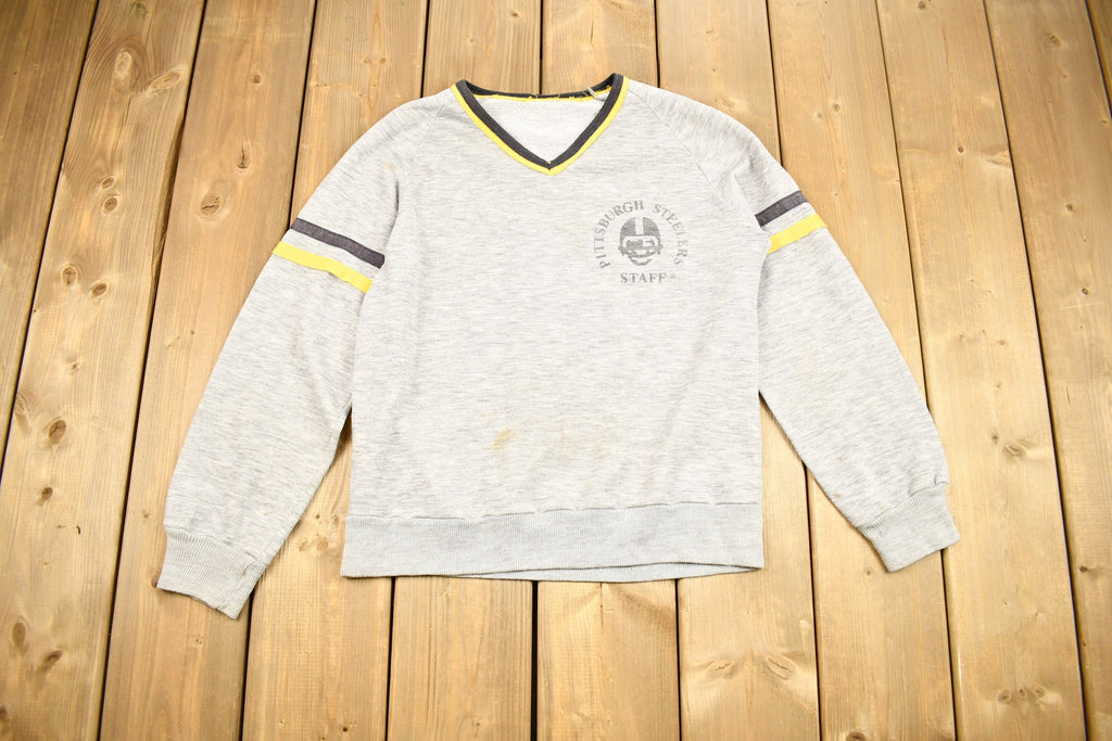 Vintage 1980s Pittsburgh Steelers NFL Staff Sweatshirt