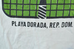 Vintage 1990s Village Caraibe Single Stitch Tennis T-Shirt