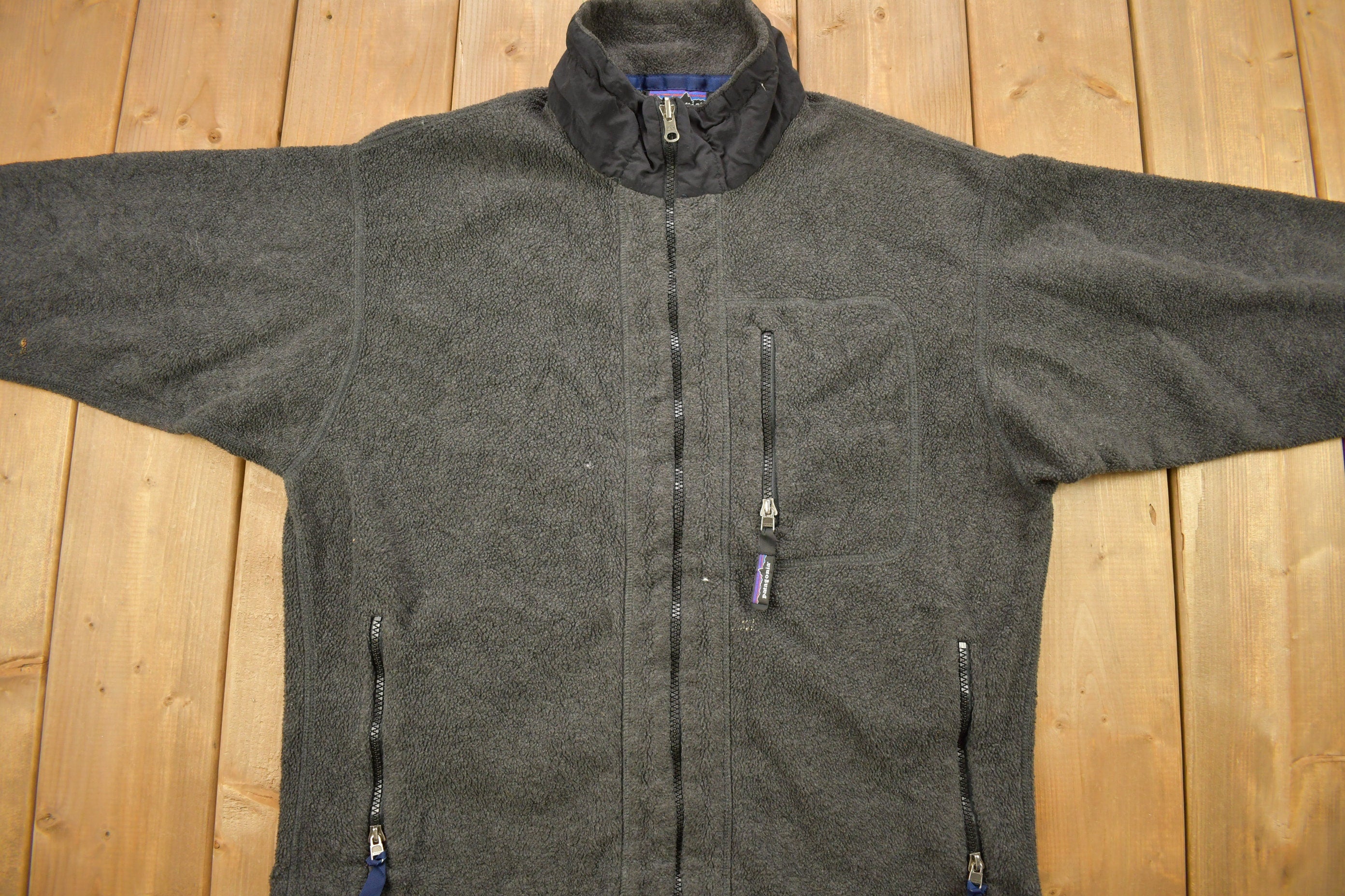 Vintage 2001 Patagonia Synchilla Full Zip Fleece Sweater