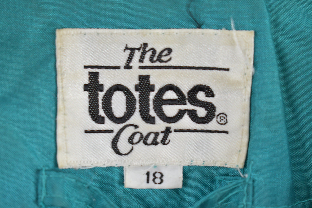 Vintage 1990s The Totes Coat Windbreaker Rain Jacket  Streetwear  Light Jacket  Vintage Windbreaker  Long Jacket