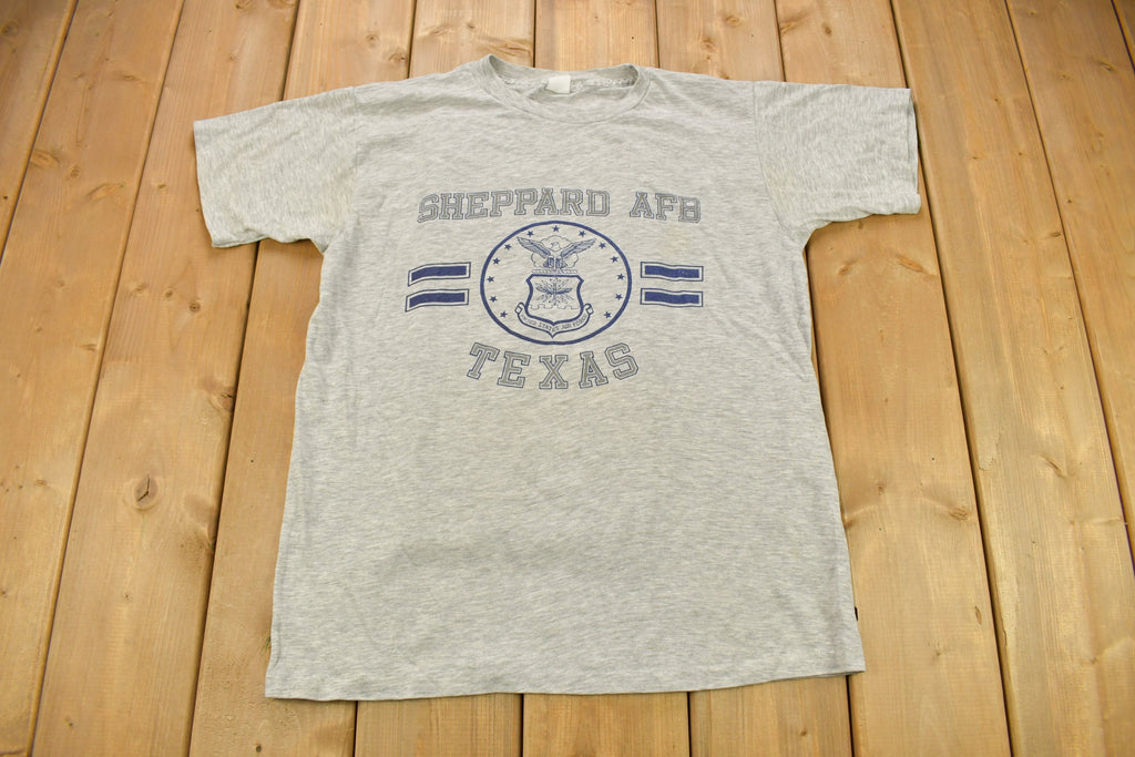 Vintage 1990s Sheppard Air Force Base Texas Graphic T Shirt