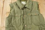 Vintage 1980s Sears Field-Masters Green Puffer Vest