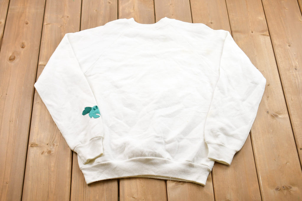 Vintage 1987 Floral Crewneck Sweatshirt