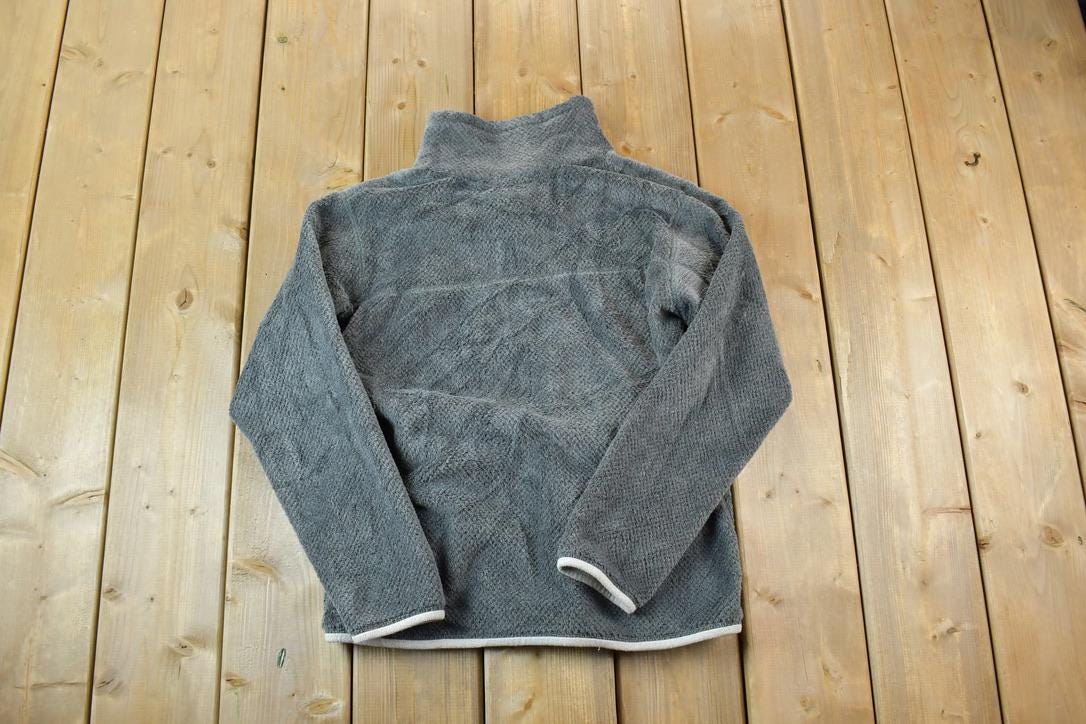 Vintage 1990s Patagonia Fleece Sweater / Outdoorsman / 90s Sweater / Streetwear / Hiking / Fleece Zip up