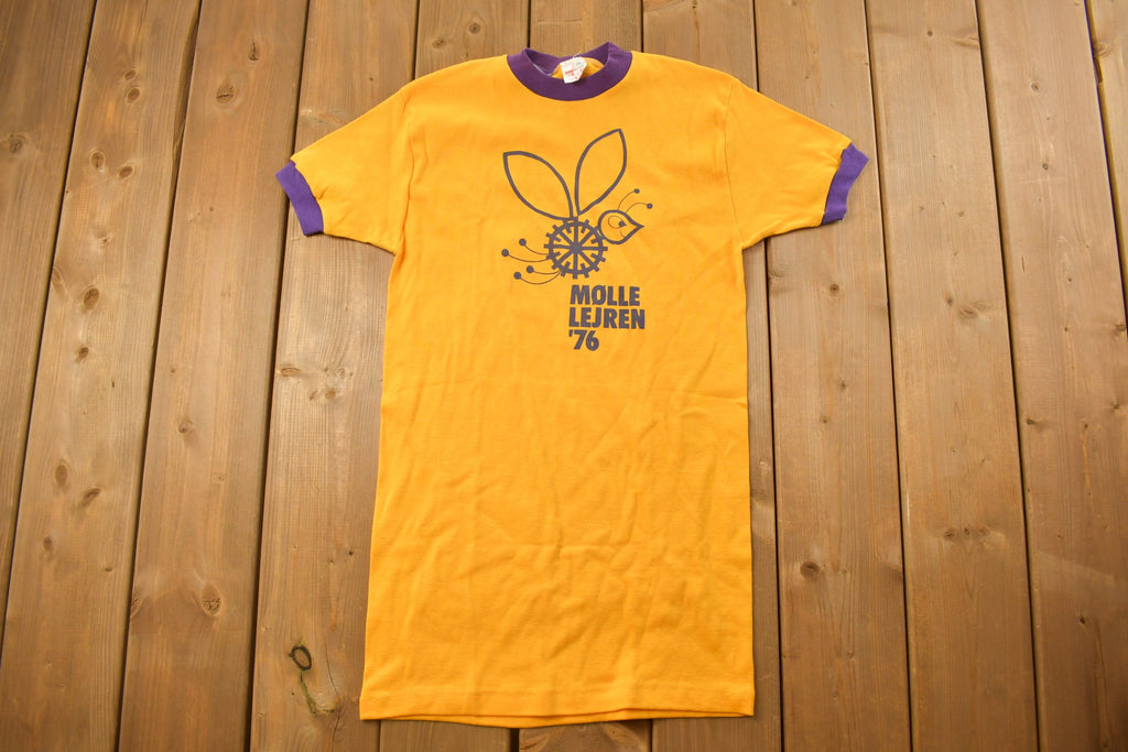 Vintage 1976 Molle Lejren Graphic T Shirt
